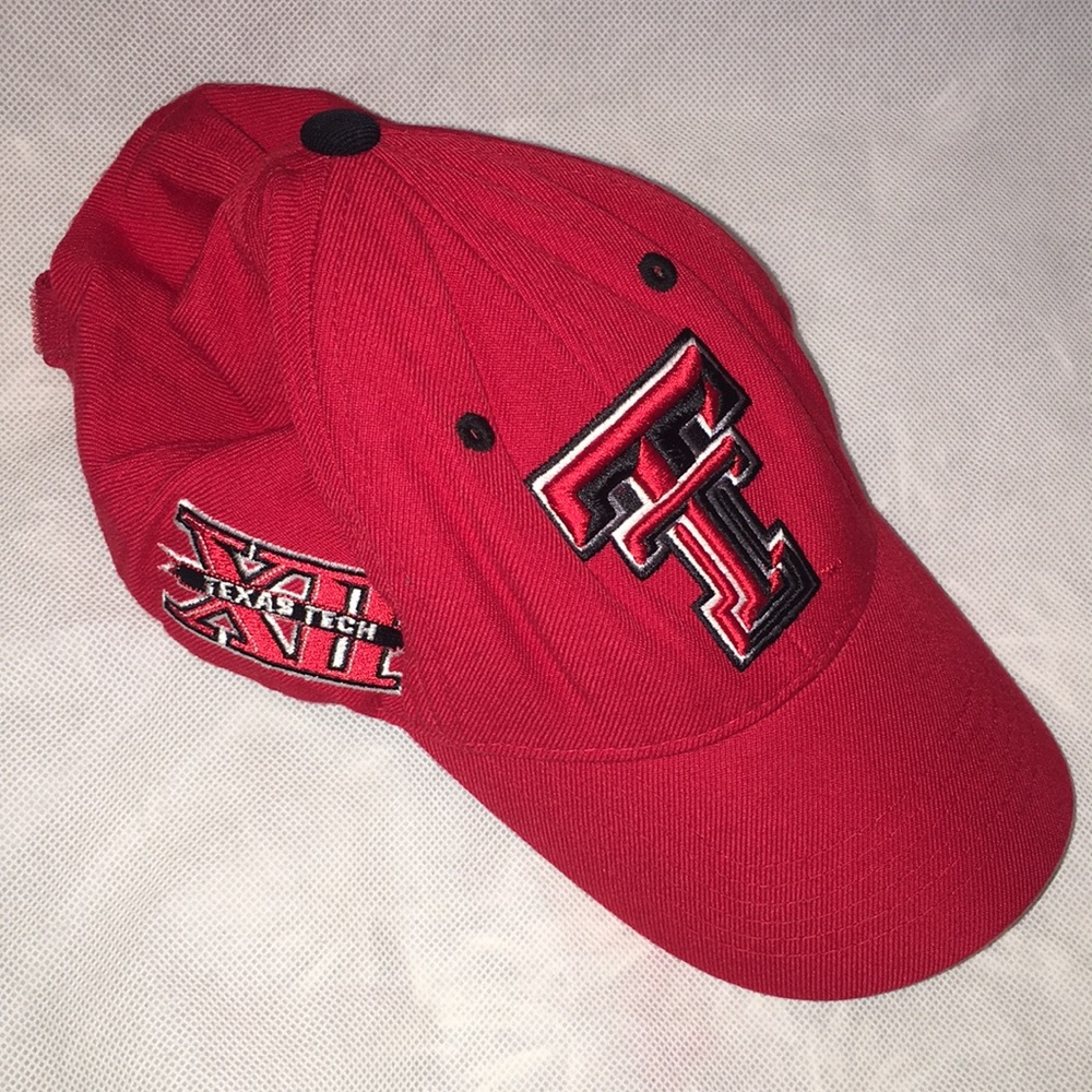 Red Texas Tech Baseball Cap